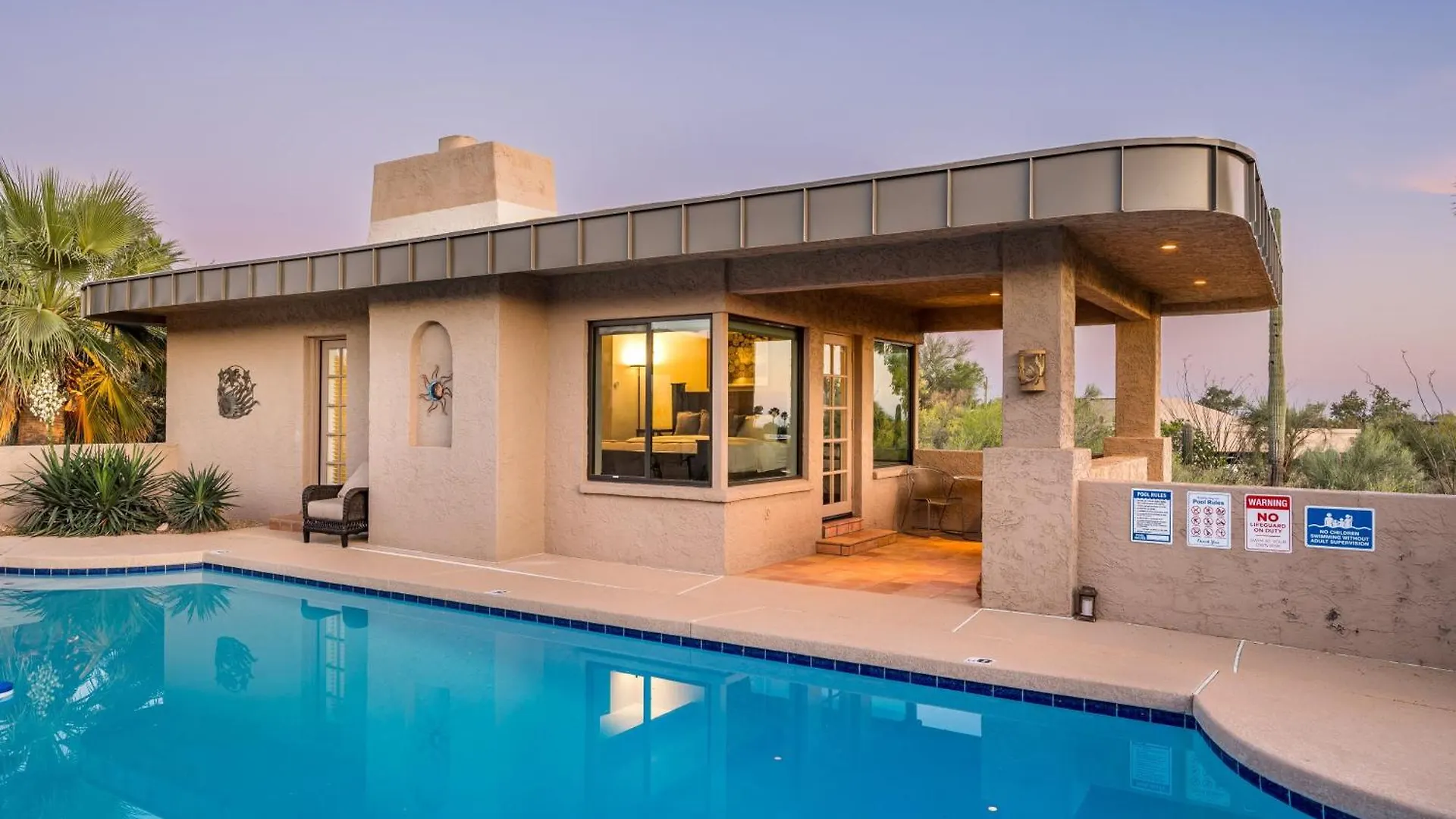 Villa Carefree Crest: Jaw Dropping Views Pool 2 Casitas Outdoor Living Scottsdale